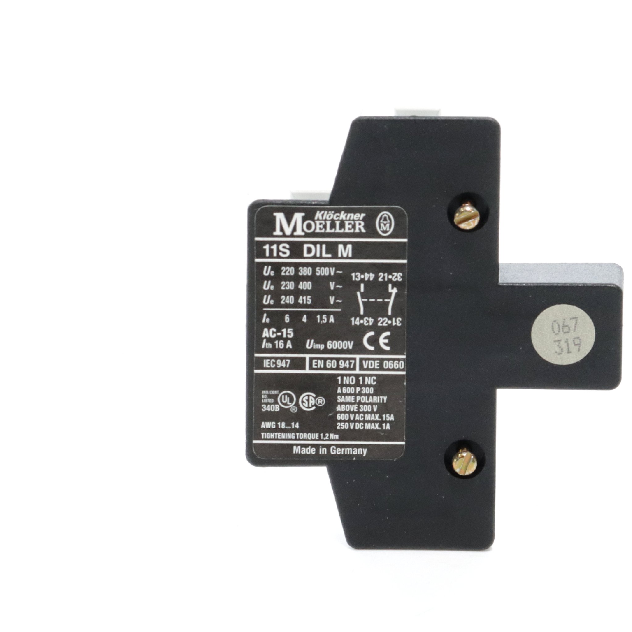 Auxiliary switch  New